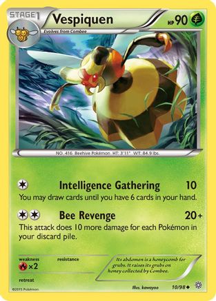 Vespiquen 010/98 - XY  Ancient Origins