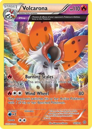 Volcarona 018/98 - XY  Ancient Origins