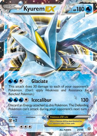 Kyurem EX 025/98 - XY  Ancient Origins Holofoil