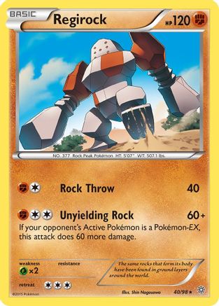 Regirock 040/98 - XY  Ancient Origins
