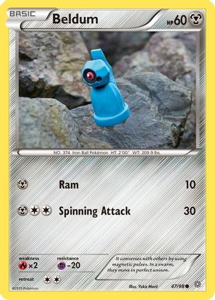 Beldum 047/98 - XY  Ancient Origins Reverse Holofoil