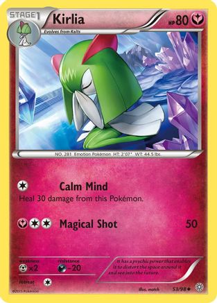 Kirlia 053/98 - XY  Ancient Origins Reverse Holofoil