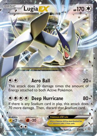 Lugia EX 068/98 - XY  Ancient Origins Holofoil