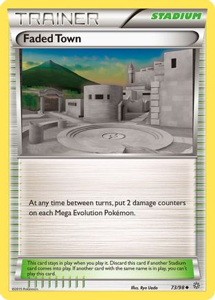 Faded Town 073/98 - XY  Ancient Origins Reverse Holofoil