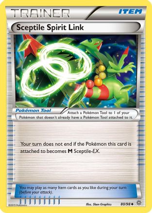 Sceptile Spirit Link 080/98 - XY  Ancient Origins