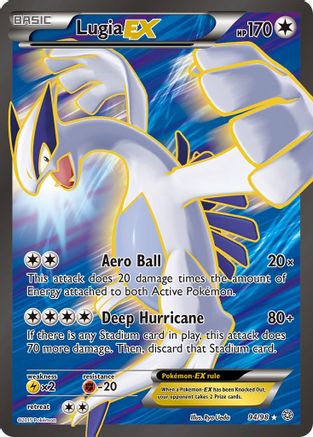 Lugia EX (Full Art) 094/98 - XY  Ancient Origins Holofoil