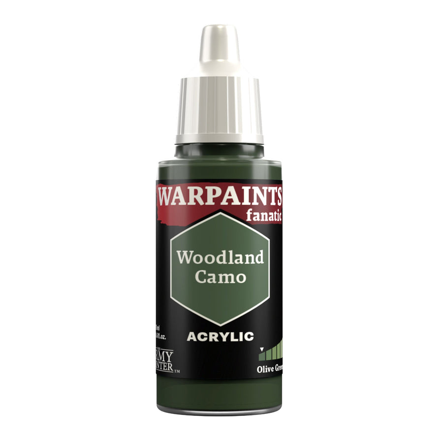 Army Painter Warpaints Fanatic: Woodland Camo 18ml