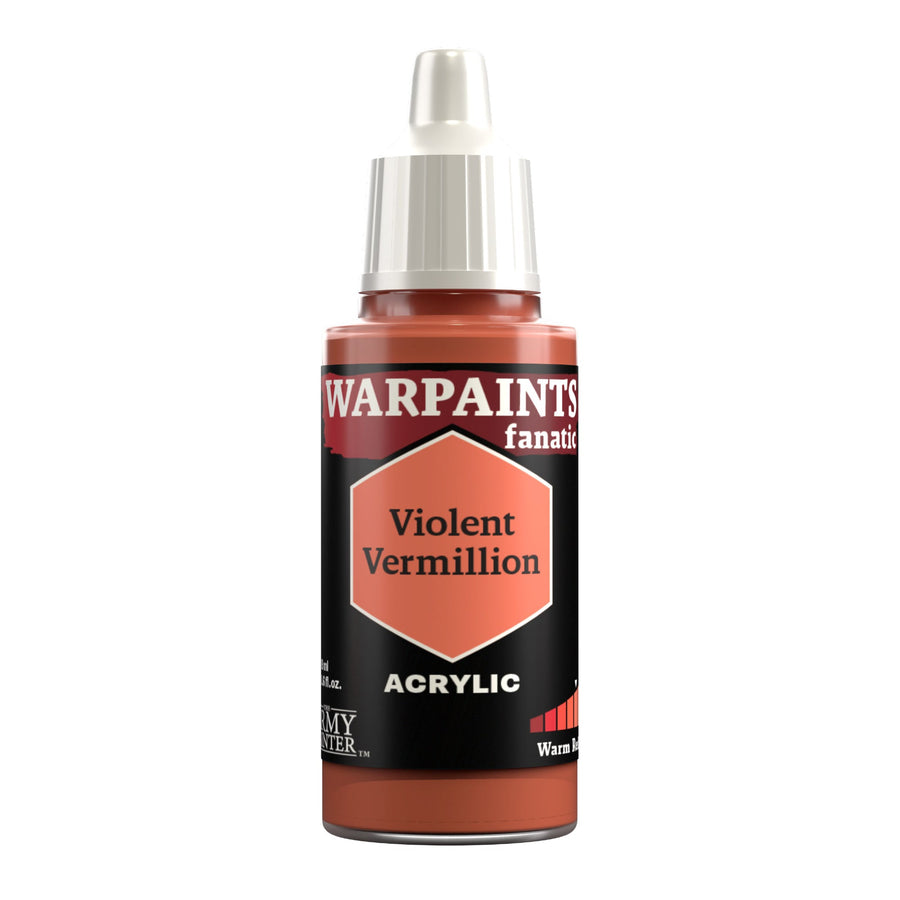 Army Painter Warpaints Fanatic: Violent Vermilion 18ml