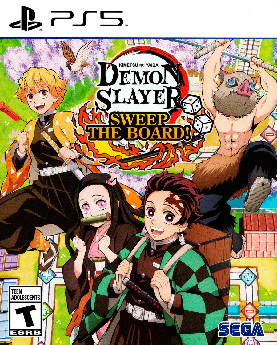 Demon Slayer Kimetsu no Yaiba - Sweep the Board! (PlayStation 5)