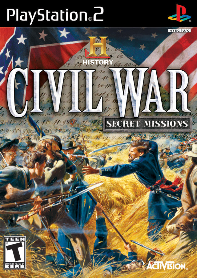 The History Channel: Civil War - Secret Missions (Playstation 2)