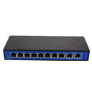 8+2 Power 10-Port 100M PoE Switch