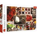 1000 Piece Jigsaw Puzzles, Spices, Food Puzzles, Collage Puzzles, Adult Puzzles, Trefl 10470
