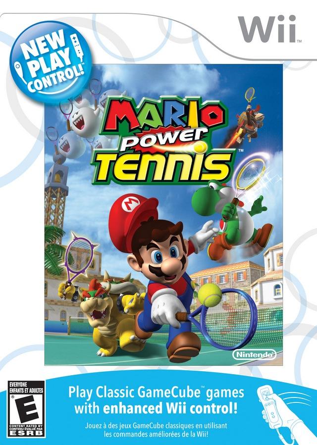 Mario Power Tennis New Play Control!  (Wii)