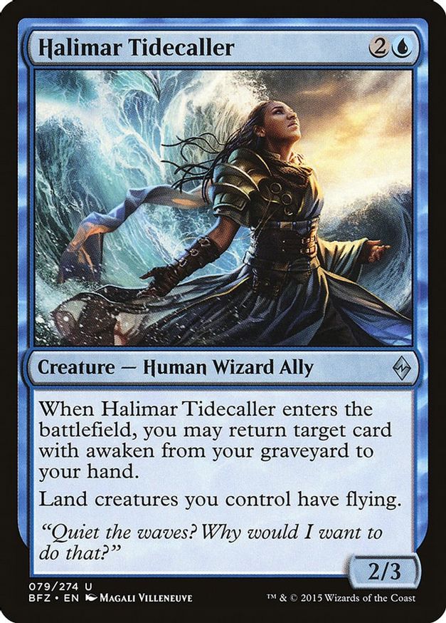 Halimar Tidecaller | 79 | Battle for Zendikar