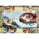 1000 Piece Jigsaw Puzzles Art Collection, The Creation of Adam by Michelangelo, Sistine Chapel, Art Puzzles, Adult Puzzles, Trefl 10590