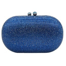 Hot-studded Evening Clutch With A Chain Strap For Banquets