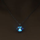 Animal night light necklace
