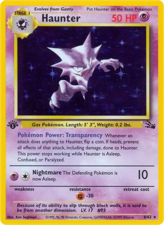 Haunter 006/62 - Fossil