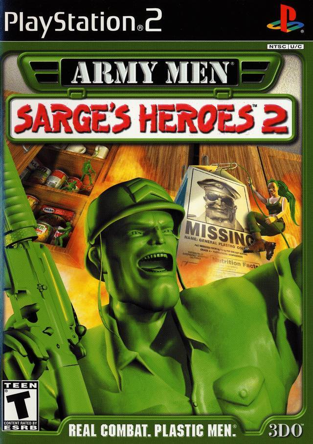 Army Men Sarges Heroes 2 (Playstation 2)