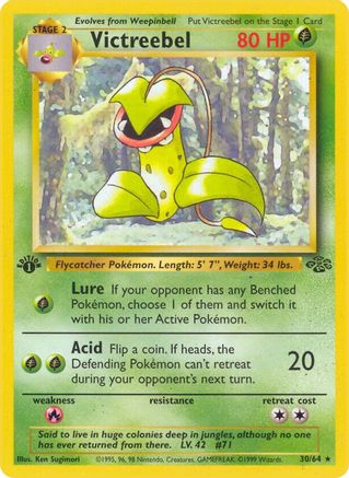 Victreebel 030/64 - Jungle 1st Edition