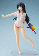 Chara-ani Rascal Does Not Dream of Bunny Girl Senpai: Mai Sakurajima (Water Gun Date Ver.) 1:7 Scale PVC Figure