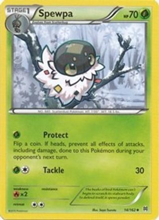 Spewpa 014/162 - XY  BREAKthrough