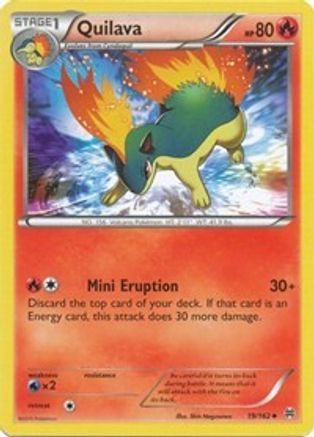 Quilava 019/162 - XY  BREAKthrough