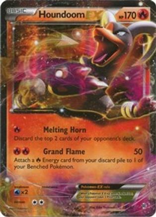 Houndoom EX 021/162 - XY  BREAKthrough Holofoil