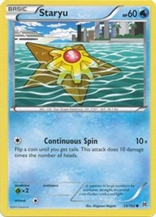Staryu 029/162 - XY  BREAKthrough