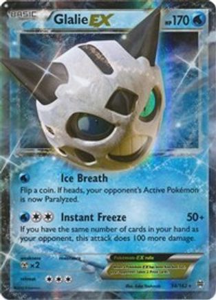 Glalie EX 034/162 - XY  BREAKthrough Holofoil