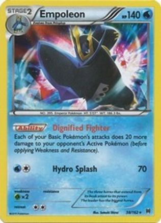 Empoleon 038/162 - XY  BREAKthrough Holofoil