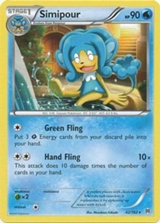 Simipour 042/162 - XY  BREAKthrough Reverse Holofoil
