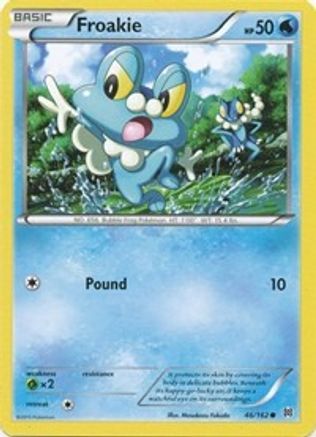 Froakie 046/162 - XY  BREAKthrough Reverse Holofoil