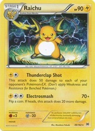 Raichu 049/162 - XY  BREAKthrough