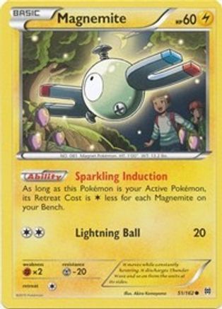 Magnemite 051/162 - XY  BREAKthrough Reverse Holofoil