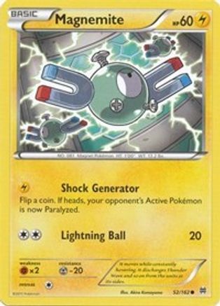 Magnemite 052/162 - XY  BREAKthrough