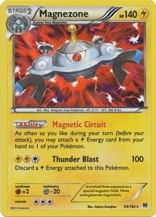 Magnezone 054/162 - XY  BREAKthrough Reverse Holofoil