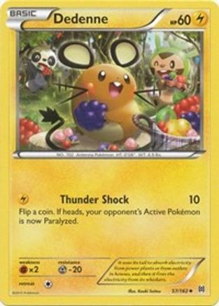 Dedenne 057/162 - XY  BREAKthrough Reverse Holofoil