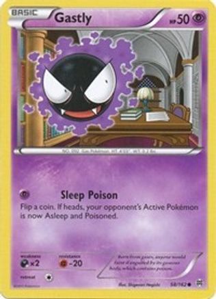 Gastly 058/162 - XY  BREAKthrough