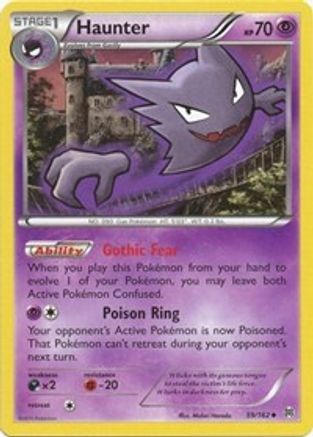 Haunter 059/162 - XY  BREAKthrough
