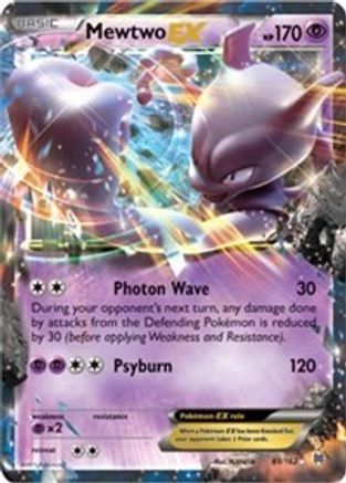 Mewtwo EX 061/162 - XY  BREAKthrough Holofoil