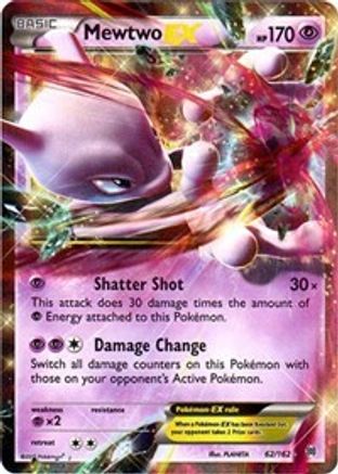 Mewtwo EX 062/162 - XY  BREAKthrough Holofoil