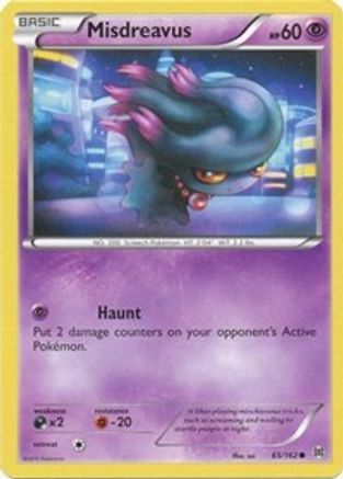 Misdreavus 065/162 - XY  BREAKthrough