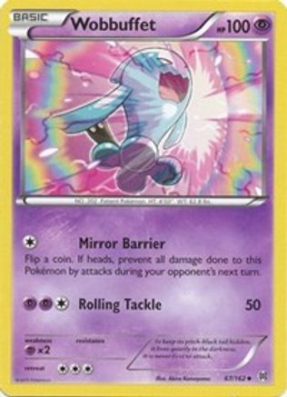 Wobbuffet 067/162 - XY  BREAKthrough Reverse Holofoil