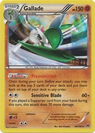 Gallade 084/162 - XY  BREAKthrough Holofoil