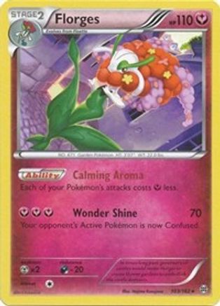 Florges 103/162 - XY  BREAKthrough Reverse Holofoil