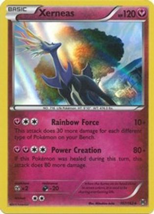 Xerneas 107/162 - XY  BREAKthrough Reverse Holofoil
