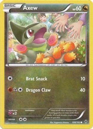 Axew 108/162 - XY  BREAKthrough