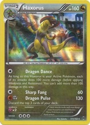 Haxorus 111/162 - XY  BREAKthrough Reverse Holofoil