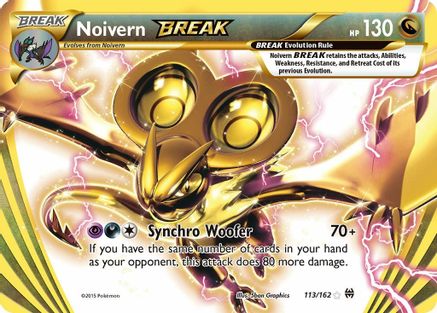 Noivern BREAK 113/162 - XY  BREAKthrough Holofoil